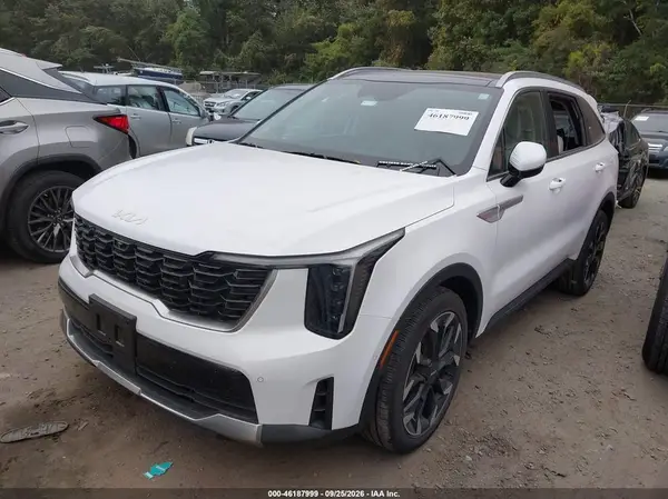 5XYRK4JFXSG317230 — 2025 Kia Sorento, фото 2 с аукциона IAAI, Задняя часть