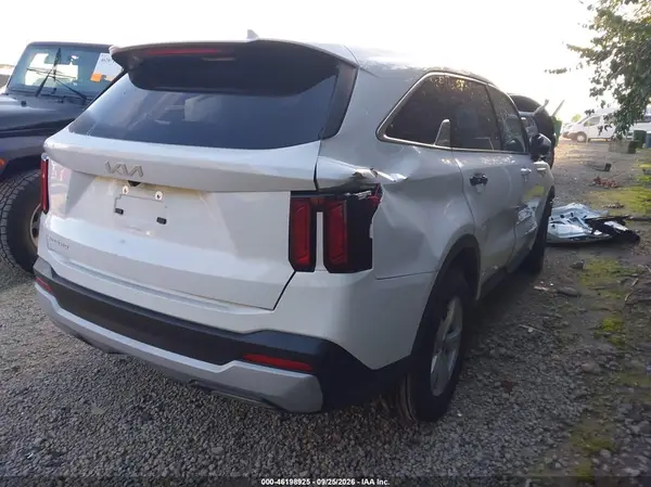 2025 KIA SORENTO VIN 5XYRG4JCXSG327070 фото 4