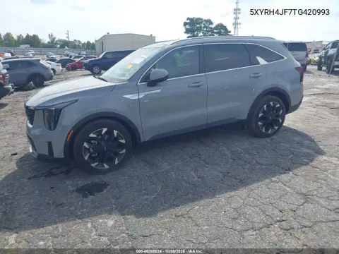 2026 Kia Sorento Ex VIN 5XYRH4JF7TG420993 фото 3
