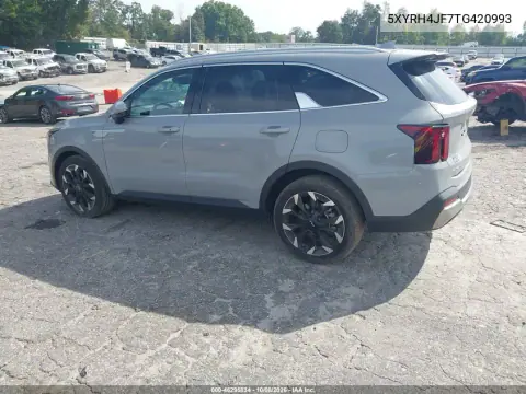 2026 Kia Sorento Ex VIN 5XYRH4JF7TG420993 фото 4