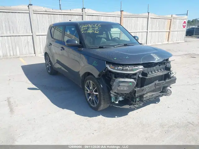 KNDJ33AU5L7104932 — 2020 Kia Soul EX/EX Anniversary Edition/EX Limited/EX Premium/ex+/GT-Line Limited/GT-Line Premium, Передняя часть (Front), фото до ремонта