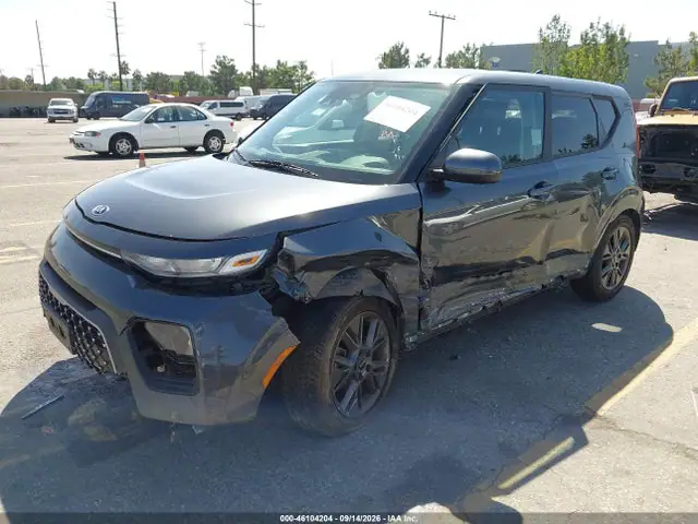 KNDJ33AU5M7762591 — 2021 Kia SOUL EX, фото 2 с аукциона IAAI 29.09.2026, Передняя часть