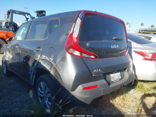 2022 KIA SOUL LX VIN KNDJ23AU8N7836722 фото 3