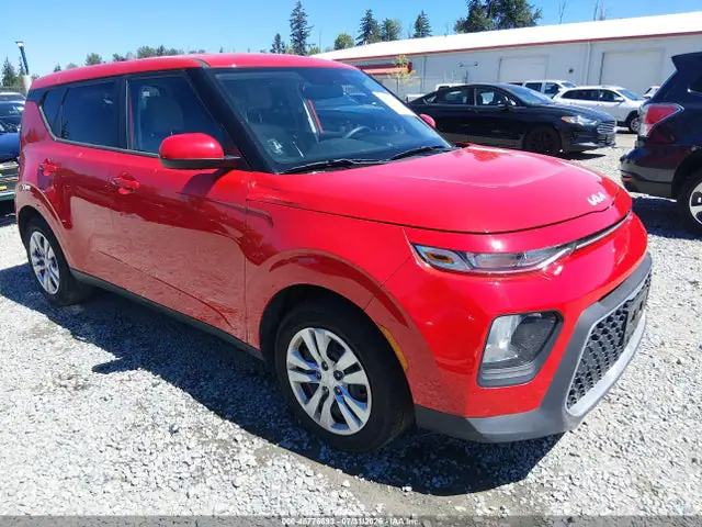 KNDJ23AU3N7152452 — 2022 Kia SOUL LX, Задняя часть (Rear), фото до ремонта
