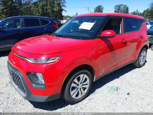 KNDJ23AU3N7152452 — 2022 Kia SOUL LX, фото 2 с аукциона IAAI 30.09.2026, Задняя часть