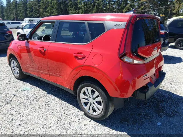 KNDJ23AU3N7152452 — 2022 Kia SOUL LX, фото 3 с аукциона IAAI 30.09.2026, Задняя часть