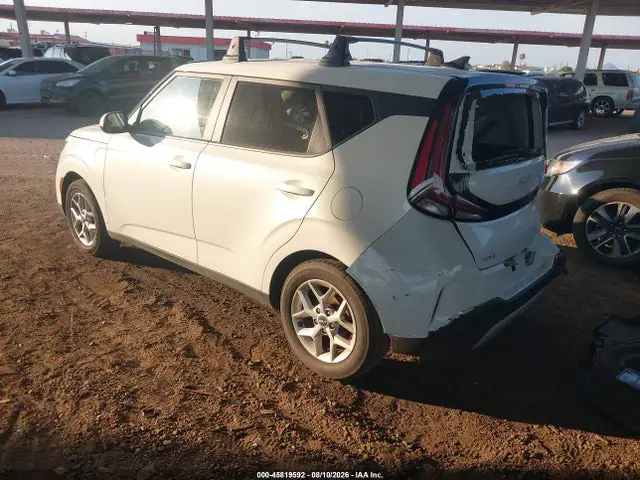 KNDJ23AU1P7858144 — 2023 Kia SOUL LX, фото 3 с аукциона IAAI 13.10.2026, Задняя часть