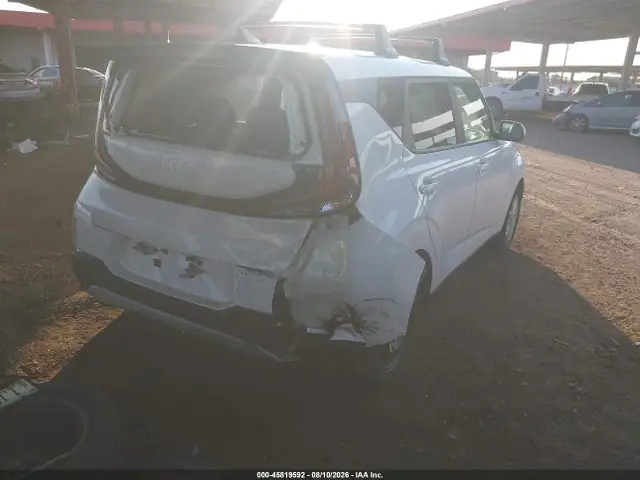 KNDJ23AU1P7858144 — 2023 Kia SOUL LX, фото 4 с аукциона IAAI 13.10.2026, Задняя часть