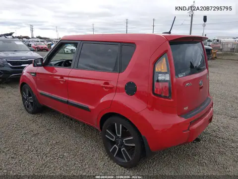 2011 Kia Soul + VIN KNDJT2A20B7295795 фото 4