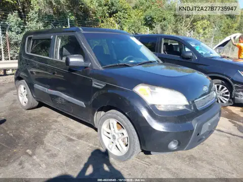 KNDJT2A27B7735947 — 2011 Kia Soul, Правая сторона, фото до ремонта