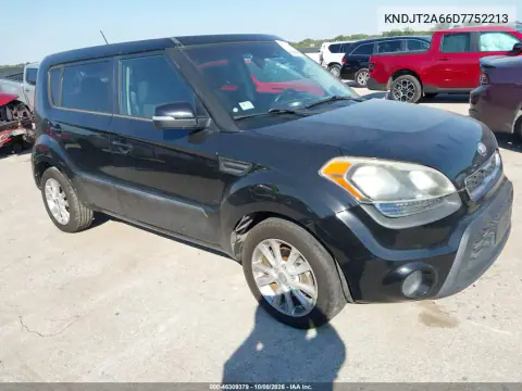 KNDJT2A66D7752213 — 2013 Kia Soul, Передняя часть, фото до ремонта