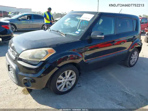 2013 Kia Soul + VIN KNDJT2A66D7752213 фото 3