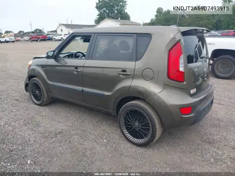 2013 Kia Soul + VIN KNDJT2A69D7493913 фото 4