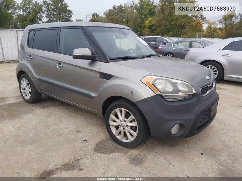KNDJT2A60D7583970 — 2013 Kia Soul, фото 2 с аукциона IAAI, Естественный износ