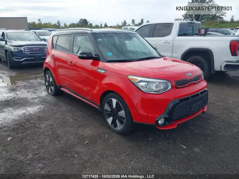 KNDJX3A57E7107301 — 2014 Kia Soul, Благотворительность, фото до ремонта