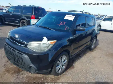 2014 Kia Soul + VIN KNDJP3A54E7093843 фото 3