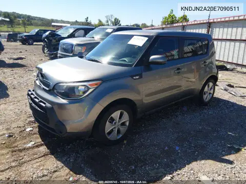 2014 Kia Soul VIN KNDJN2A20E7090511 фото 3