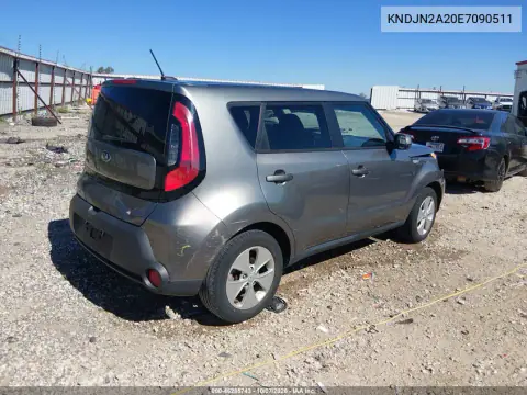 2014 Kia Soul VIN KNDJN2A20E7090511 фото 5