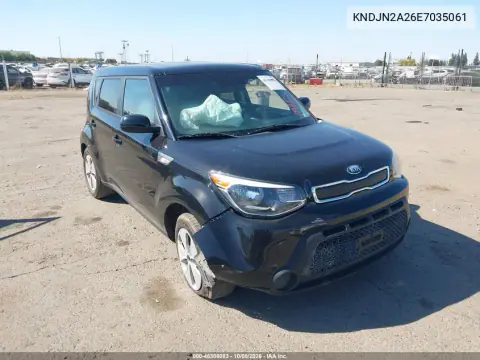 2014 Kia Soul VIN KNDJN2A26E7035061 фото 2