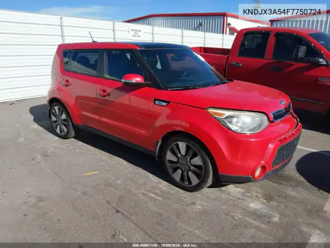 KNDJX3A54F7750724 — 2015 Kia Soul, Передняя часть, фото до ремонта