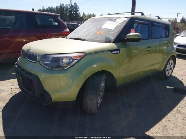 KNDJN2A20F7770541 — 2015 Kia Soul, фото 2 с аукциона IAAI 14.10.2026, Биологическая или химическая опасность