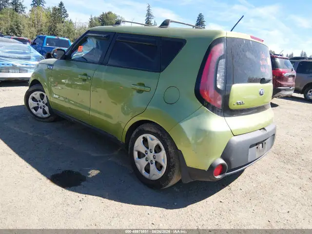 KNDJN2A20F7770541 — 2015 Kia Soul, фото 3 с аукциона IAAI 14.10.2026, Биологическая или химическая опасность