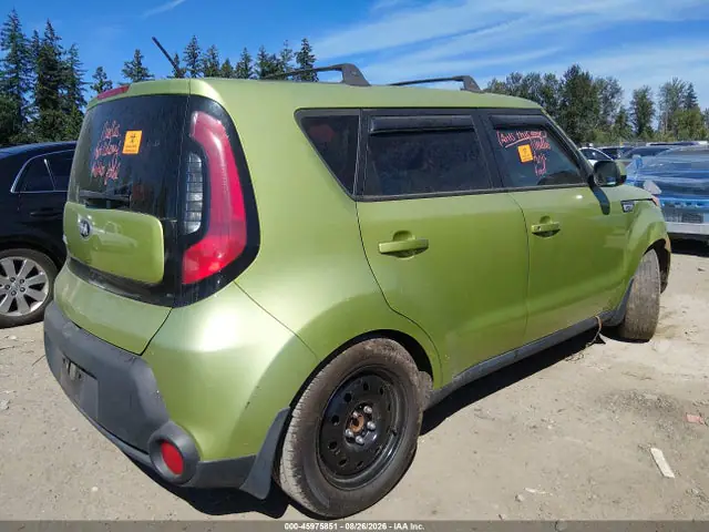 KNDJN2A20F7770541 — 2015 Kia Soul, фото 4 с аукциона IAAI 14.10.2026, Биологическая или химическая опасность