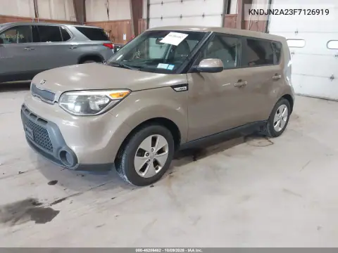 2015 Kia Soul VIN KNDJN2A23F7126919 фото 3