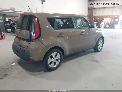 2015 Kia Soul VIN KNDJN2A23F7126919 фото 5
