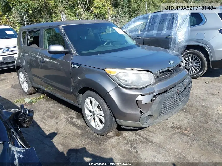 KNDJP3A52F7181484 Kia Soul 2015 — повреждение Естественный износ, фото до ремонта
