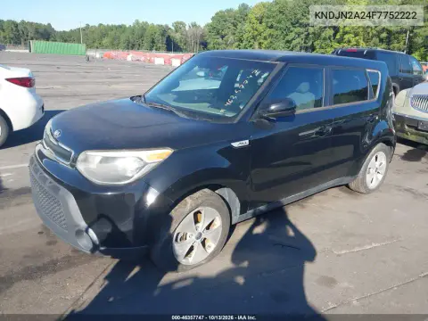 2015 Kia Soul VIN KNDJN2A24F7752222 фото 2