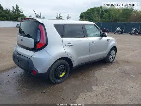 2016 Kia Soul VIN KNDJN2A25G7875013 фото 5