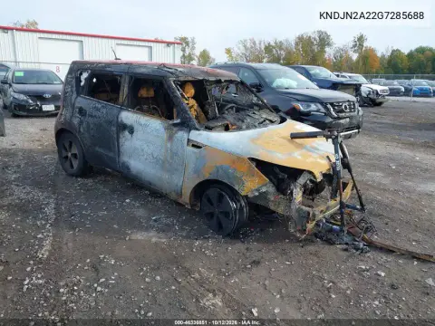 KNDJN2A22G7285688 — 2016 Kia Soul, Внешний пожар, фото до ремонта