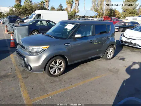 KNDJP3A51G7240235 — 2016 Kia Soul, фото 3 с аукциона IAAI 19.10.2026, Естественный износ