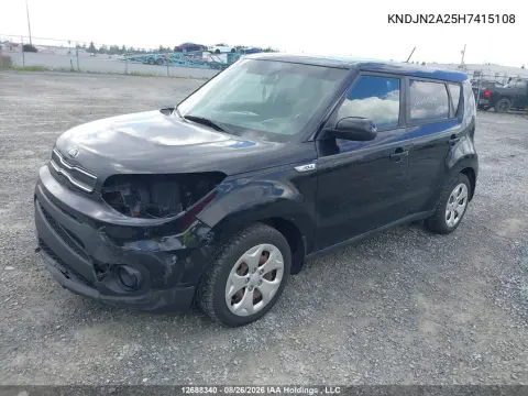 2017 Kia Soul Lx VIN KNDJN2A25H7415108 фото 3