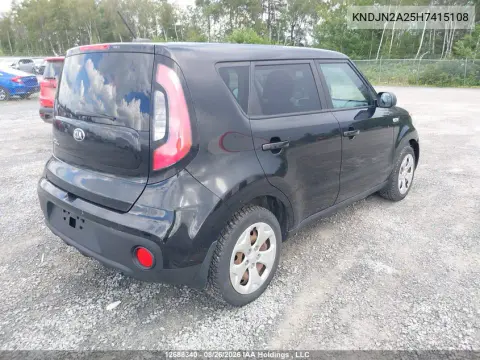 2017 Kia Soul Lx VIN KNDJN2A25H7415108 фото 5