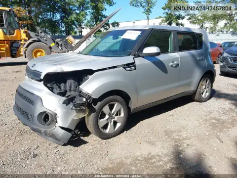 2017 Kia Soul VIN KNDJN2A24H7457804 фото 2