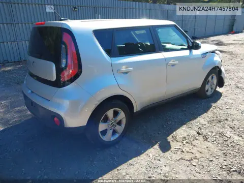 2017 Kia Soul VIN KNDJN2A24H7457804 фото 4