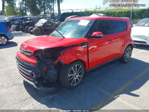 2017 Kia Soul ! VIN KNDJX3AA2H7500950 фото 2