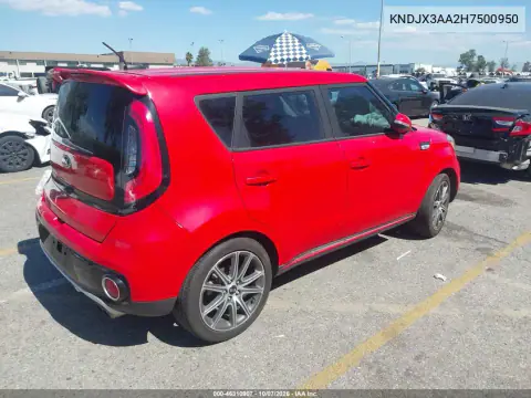 2017 Kia Soul ! VIN KNDJX3AA2H7500950 фото 4