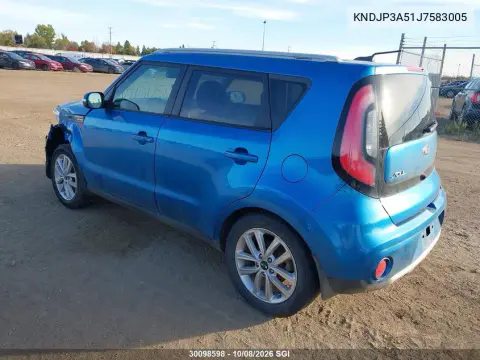 2018 Kia Soul + VIN KNDJP3A51J7583005 фото 4