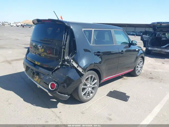 KNDJX3AA2J7898571 — 2018 Kia Soul, фото 4 с аукциона IAAI 30.09.2026, Задняя часть