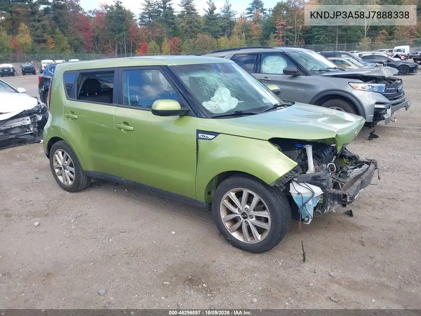 2018 Kia Soul + VIN KNDJP3A58J7888338 фото 2
