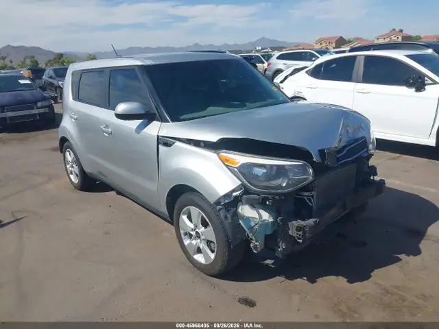 KNDJN2A22K7674811 — 2019 Kia Soul, Передняя часть (Front & Rear), фото до ремонта