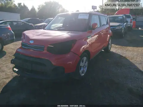 2019 Kia Soul VIN KNDJN2A2XK7687287 фото 3