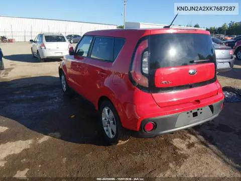 2019 Kia Soul VIN KNDJN2A2XK7687287 фото 4