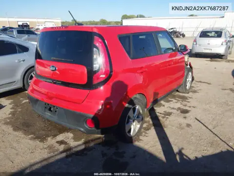 2019 Kia Soul VIN KNDJN2A2XK7687287 фото 5