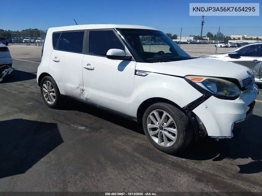 KNDJP3A56K7654295 — 2019 Kia Soul, фото 2 с аукциона IAAI, Левая / Правая сторона