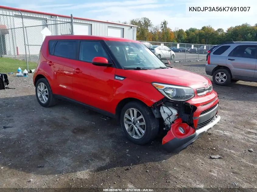 2019 Kia Soul + VIN KNDJP3A56K7691007 фото 2