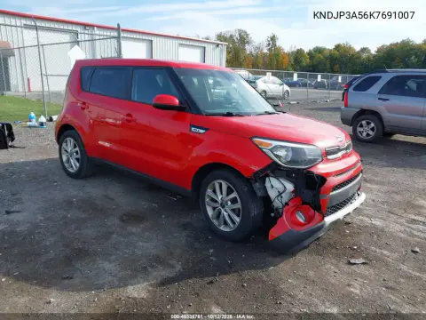 KNDJP3A56K7691007 — 2019 Kia Soul, Передняя часть, фото до ремонта